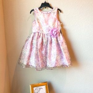 Beautiful floral toddler girls dress